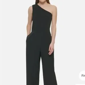 Vince Camuto Pants Jumpsuits Vince Camuto Black One Shoulder